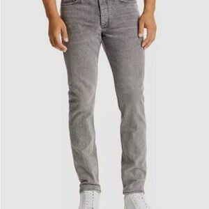 rag & bone Men's Light Gray Slim Jeans